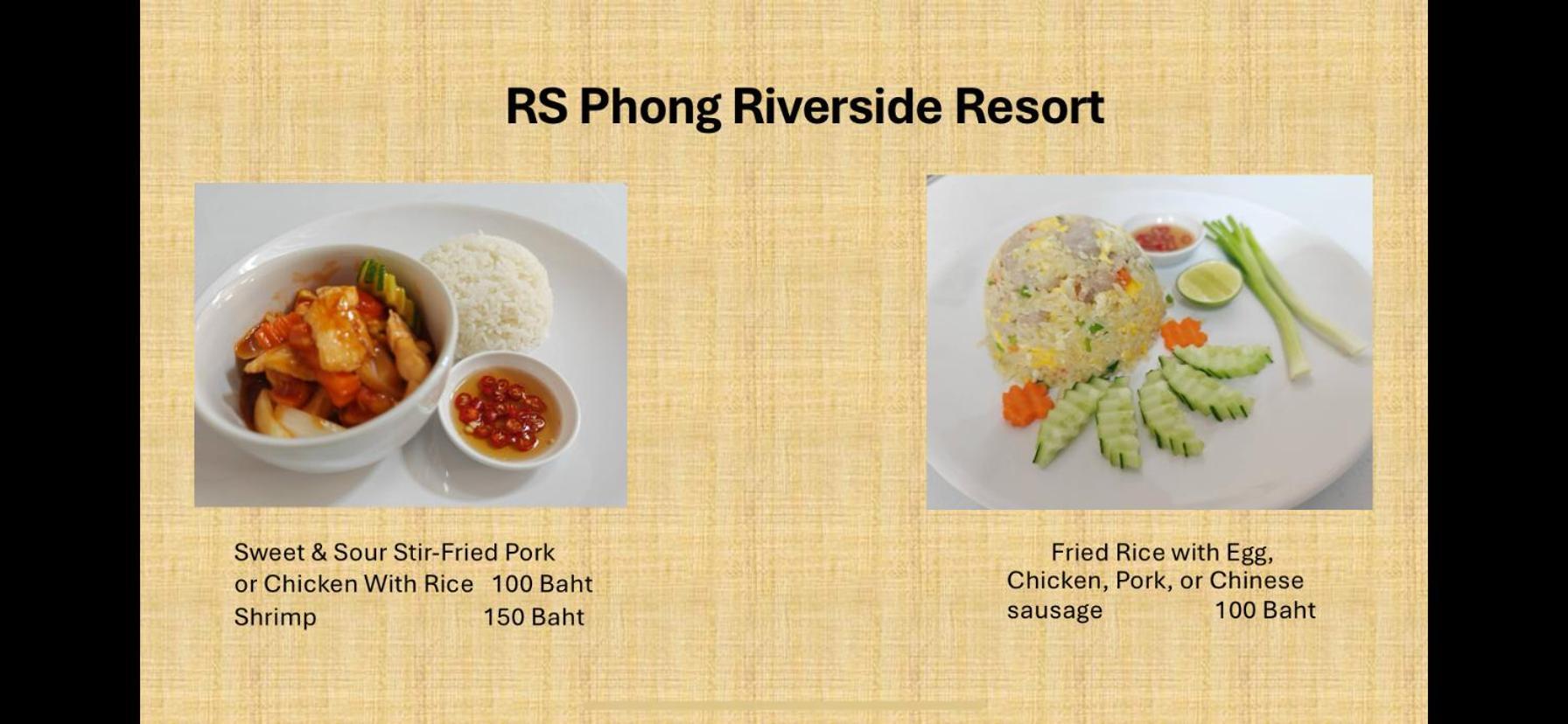 Rs Phong Riverside Resort Khon Kaen Ngoại thất bức ảnh
